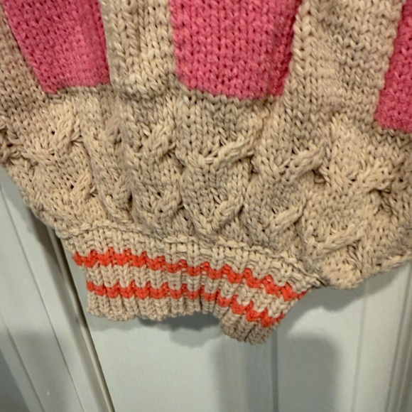 POL Granny Square Chenille Sweater Relaxed Fit Pants NWOT Sold - Picture 4 of 8